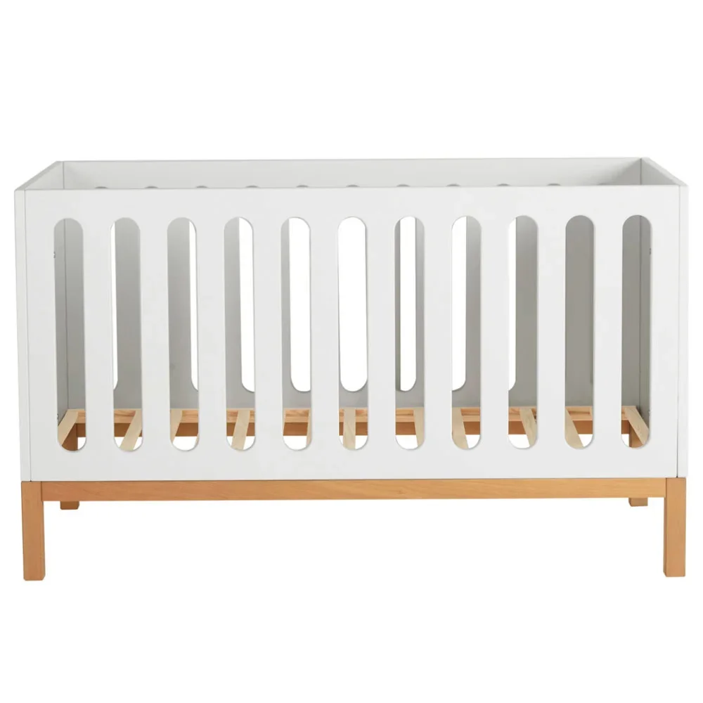 "Quax Indigo baby bed 70x140 cm white image"
