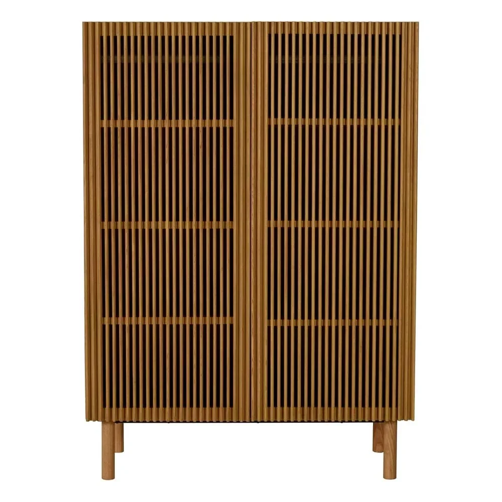 "Quax Hai no Ki 2 door cabinet ash nature image"