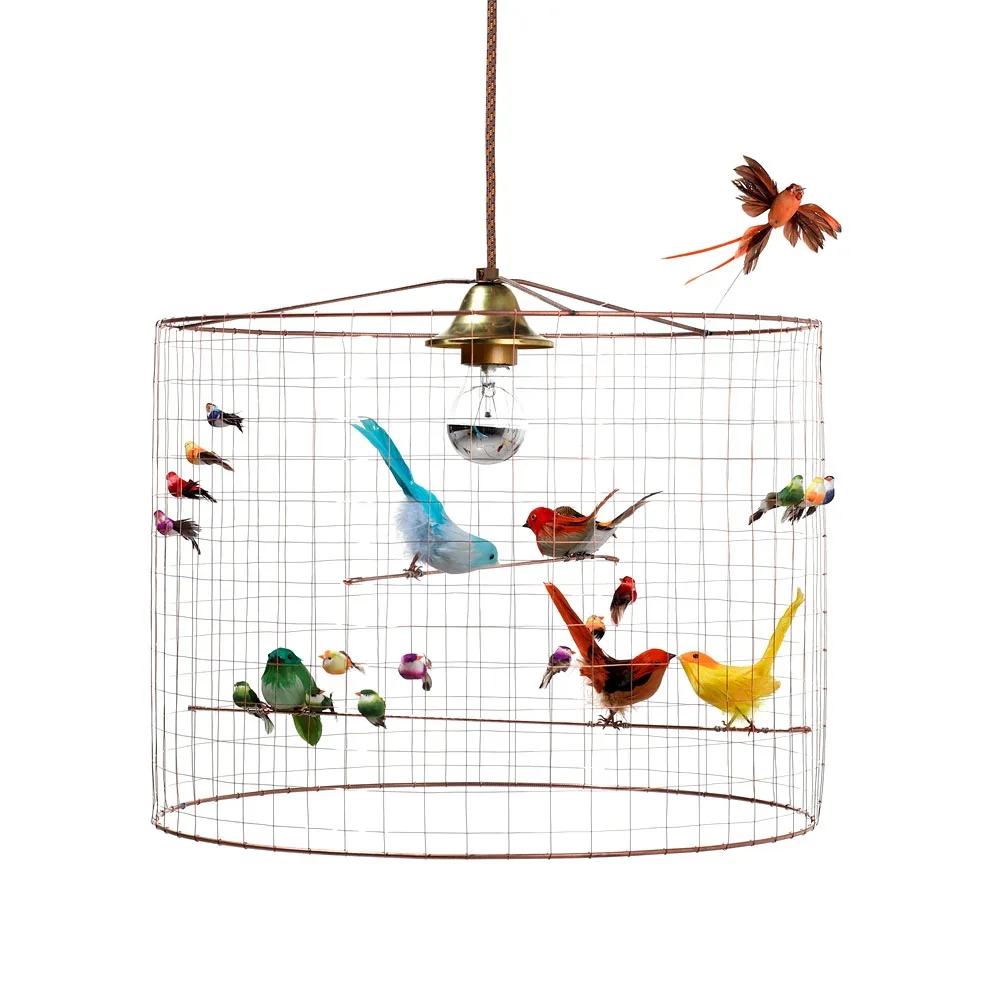 Challières pendant lamp bird Voliere