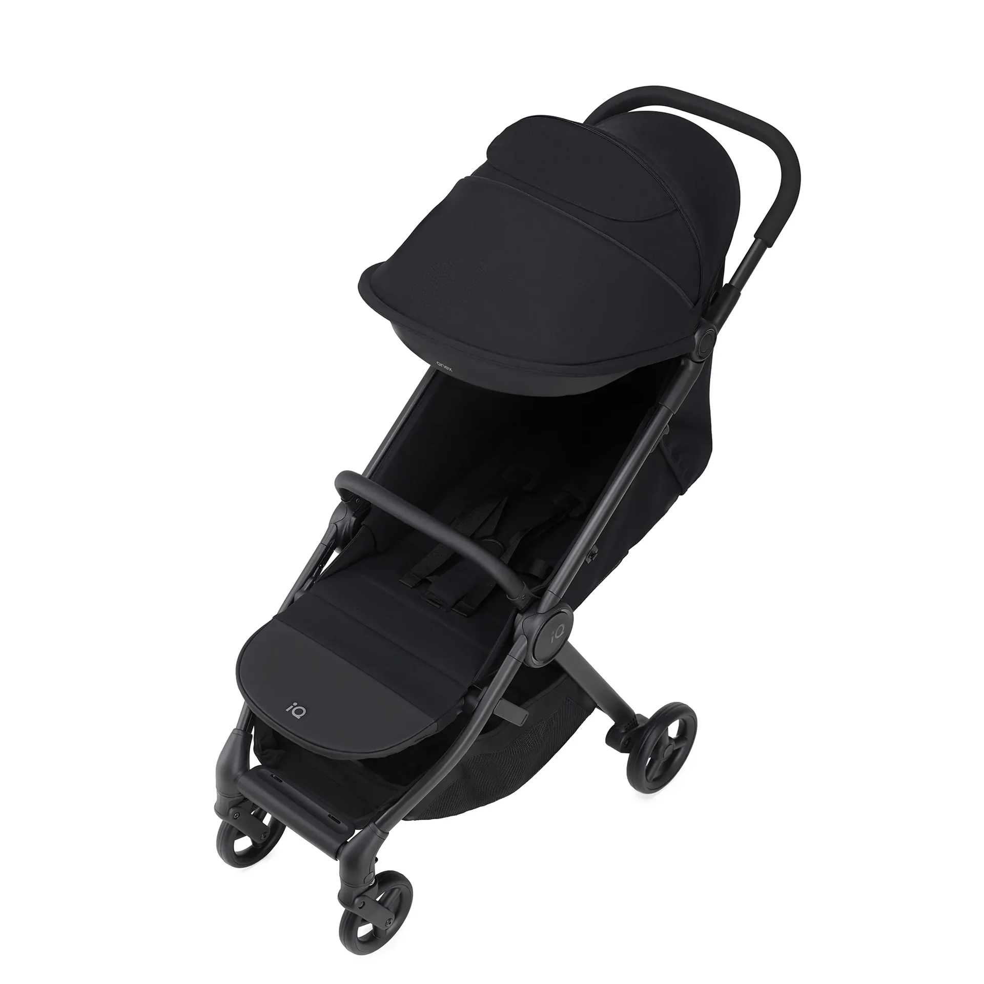 Stroller Anex IQ Basic Nyx, 4-wheel suspension, lightweight, foldable, one-hand fold