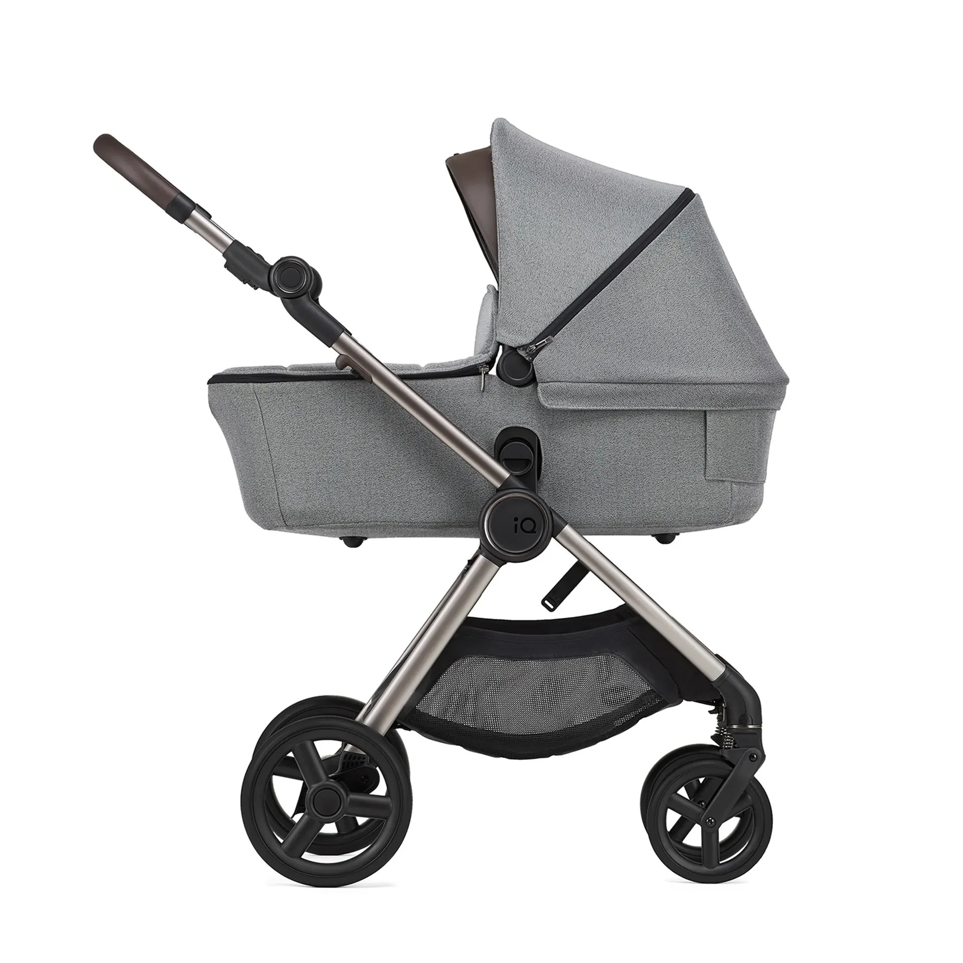 "Anex IQ Pure lightweight multifunction stroller, XXL reclining seat image"