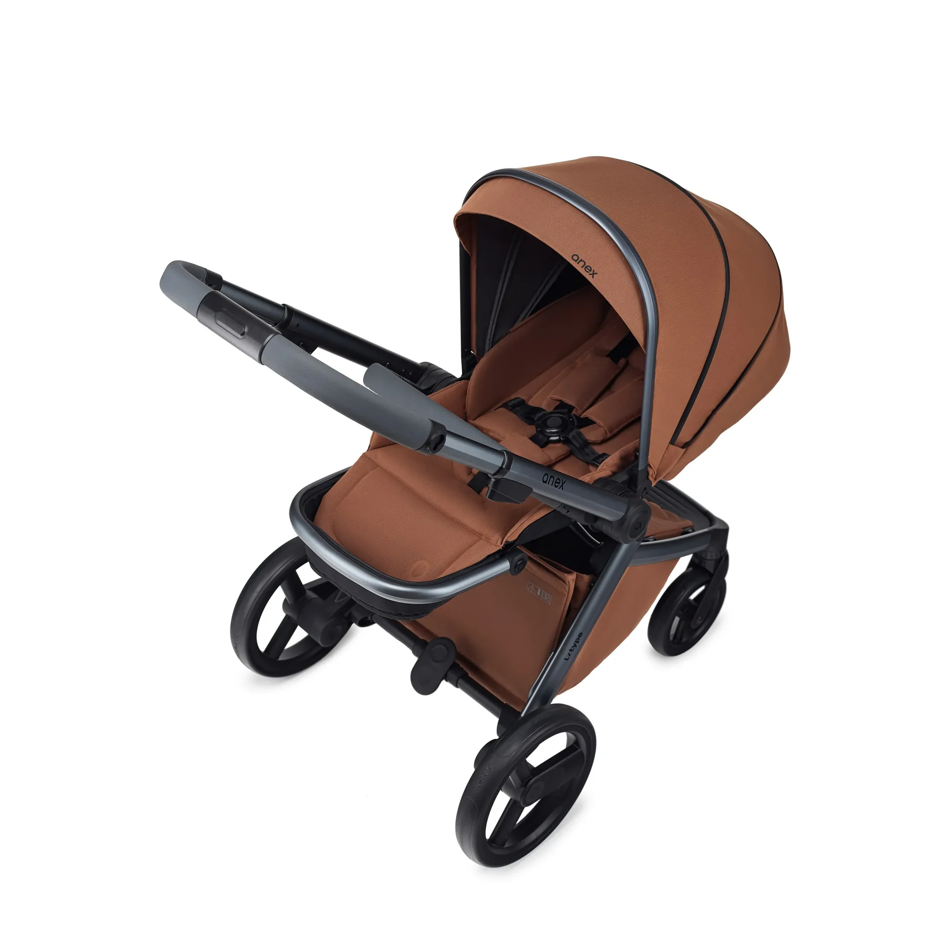 "4-in-1 Lightweight Convertible Stroller, Hazelnut image"