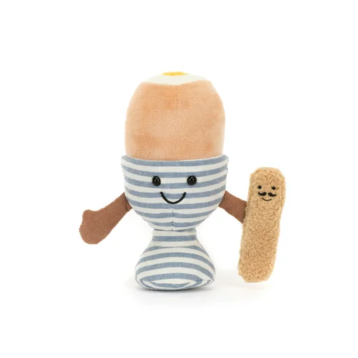 "Jellycat Amuseables Eggetha Egg & Lance-Soldat Soldier Plush Duo image"