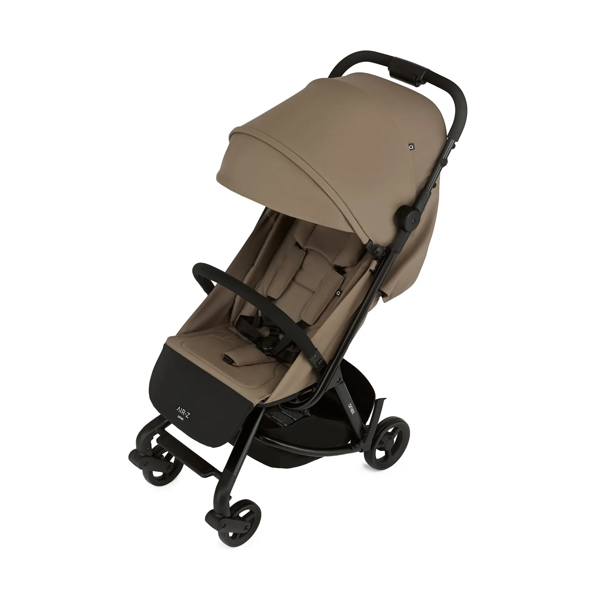 "Lightweight Travel Stroller with Suspension, Large Canopy, Quick-Fold Frame image"