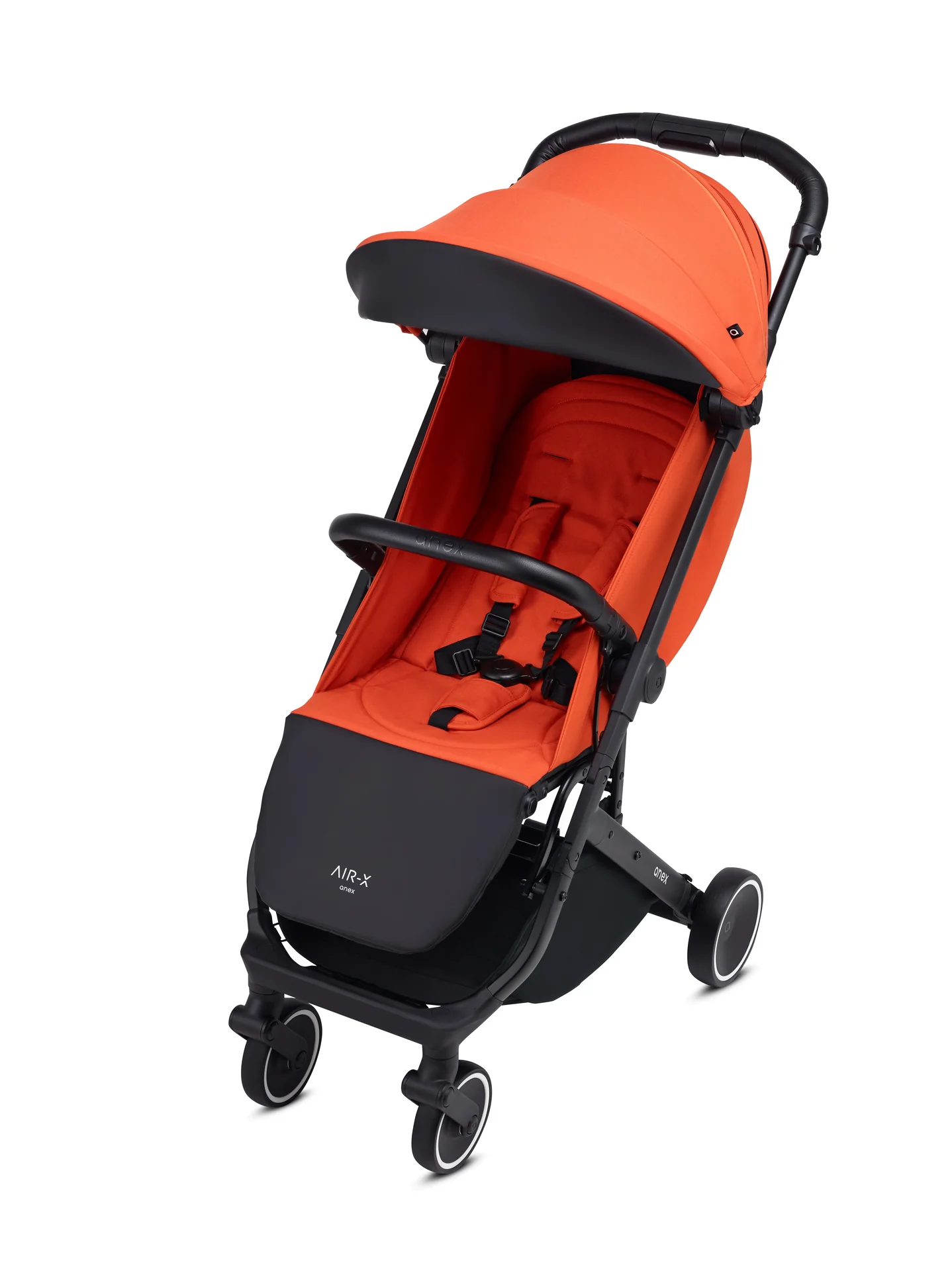 "Anex Lightweight Stroller in Terracotta, Travel Stroller, Compact Foldable Buggy image"