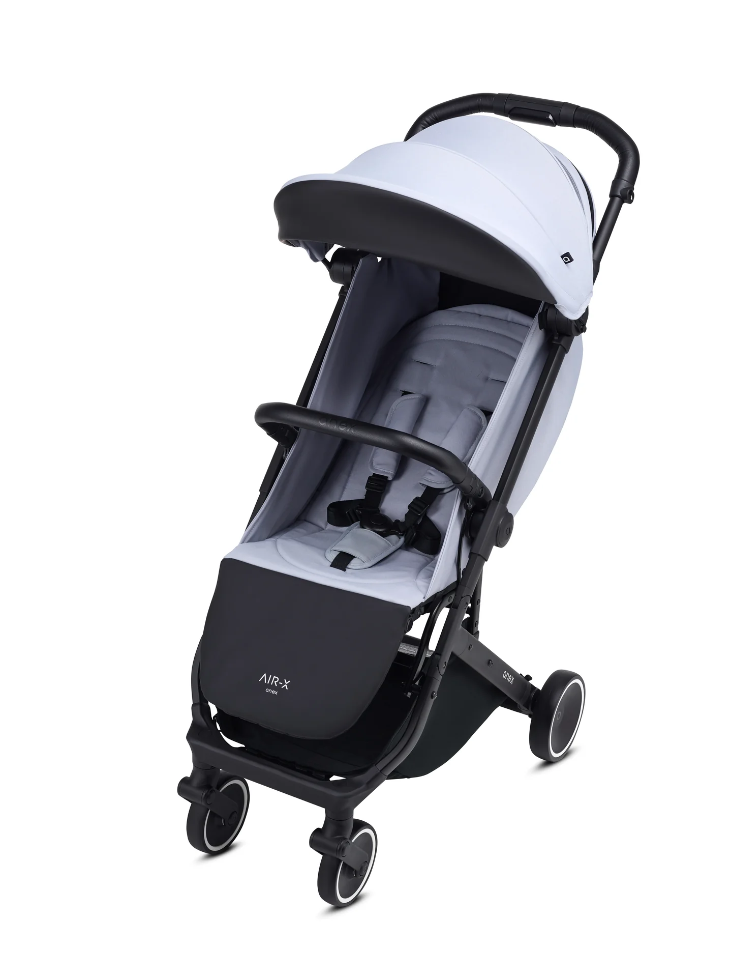Lightweight Maneuverable Compact Travel Gray Stroller