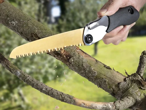 "Pruning saw, foldable – mini saw with a saw blade length of 150 mm image"
