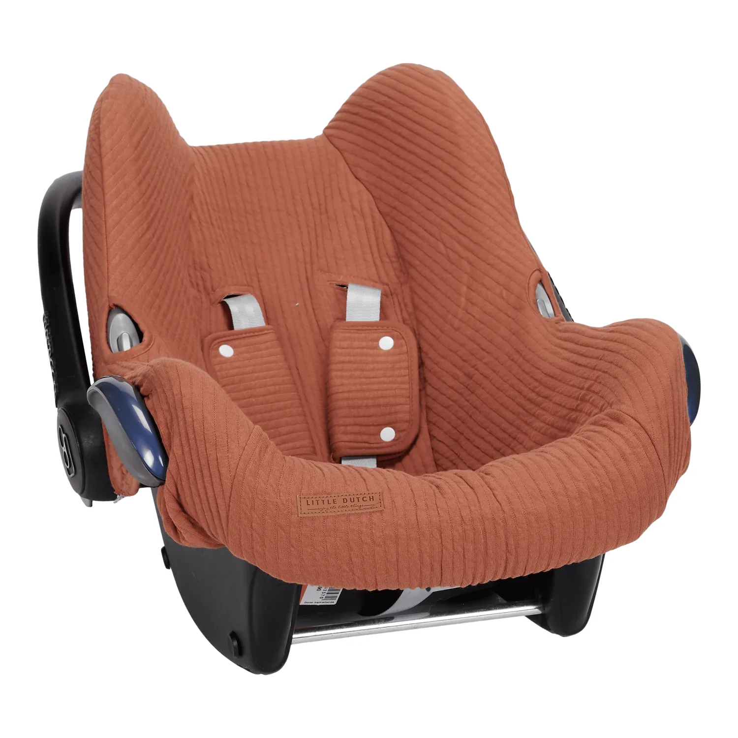 "Little Dutch Infant Car Seat Cover 0+, Color: Rust Red image"