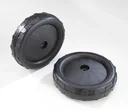 Spare wheels for sweeper, 2 pieces
