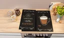"Coffeetime" Cooktop Cover Set, 2-Piece