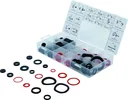 Sealing ring assortment | Rubber and fiberglass | 141 pcs.