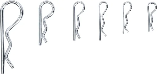 "Spring pin assortment, Ø 2.4 - 4.0 mm, 150 pieces image"