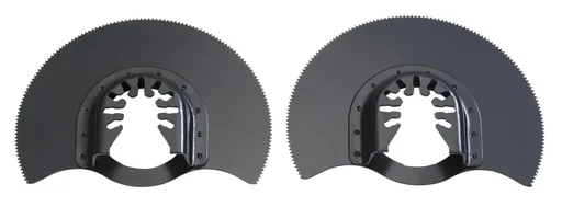 "Saw blade wood/plastic, half-round, 2 pieces image"