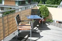 Balcony cladding, sisal, 75 x 500 cm
