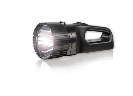 "Rechargeable LED handheld spotlight with 5 W Cree LED, 330 lumens, IP54 image"
