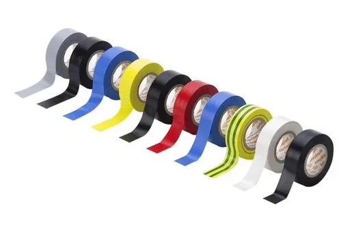 "Plastic insulating tape 10 x 10 m image"