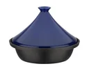 Tajine 2-color, blue - oriental pan with lid