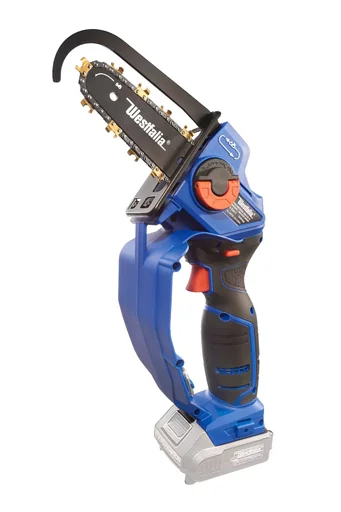"Cordless one-hand chainsaw, X-SAW PRO, 18 Volt, Li-Ion (Battery, charger, and extension handle are not included) image"