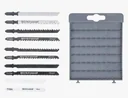 Jigsaw blade set, 10 pieces