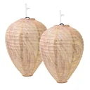 Wasp nest decoy set of 2