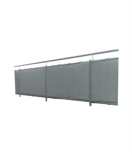 "Balcony cladding, light silver-grey, 90 x 300 cm image"