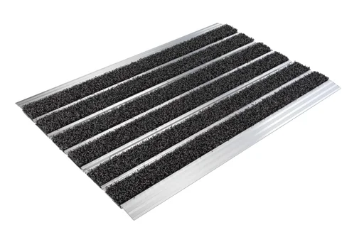 "Aluminum dirt trap mat image"