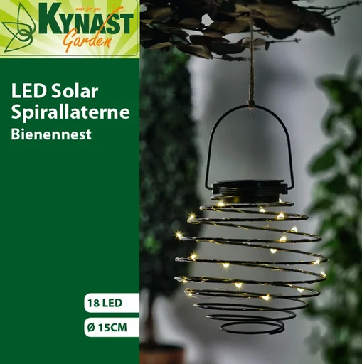 "Solar light beehive 18 LED image"