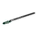 CV jigsaw blade, cross-ground and set, GL 100/VL 75 mm, ZT 4.0 mm/6TPI, pack of 5
