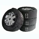 Tire covers professional set, 4 pieces XL