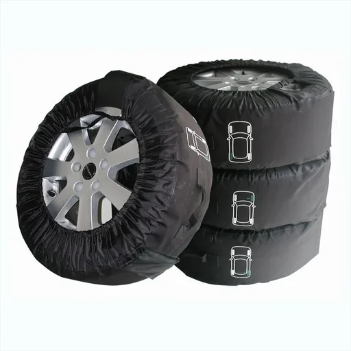 "Tire covers professional set, 4 pieces XL image"