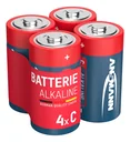 Alkaline Battery Baby C - 4 pieces