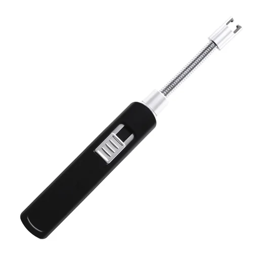 "Arc lighter Cozy Spark BBQ with flexible neck and USB cable in window box image"