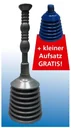 Drain-free professional, drain-free pump, 3-part