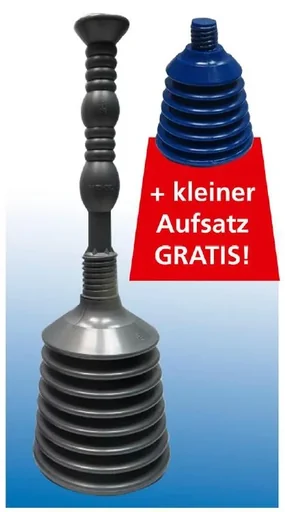 "Drain-free professional, drain-free pump, 3-part image"