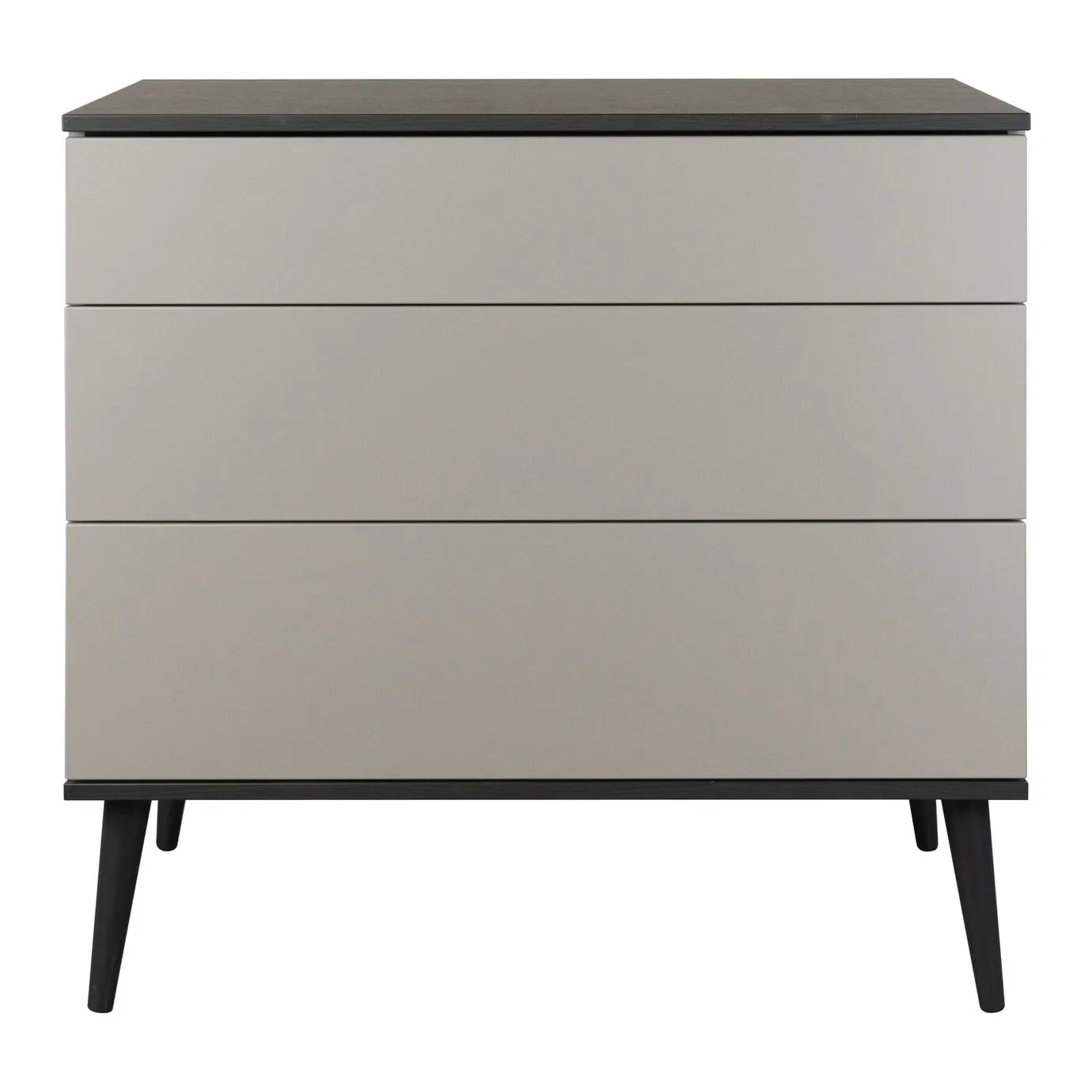"Quax Chest of drawers - Flow, 3 drawers, stone image"