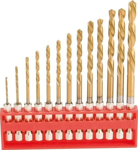 "Titanium HSS drill set 13-piece image"