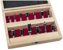 HM router bit set 13-piece (router), 8mm shank