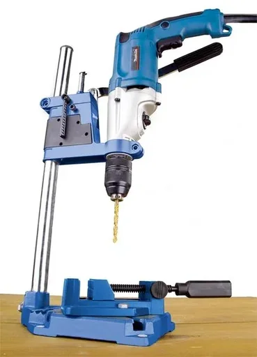 "Drill stand and machine vice in a set image"
