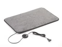 Heated carpet with foot switch