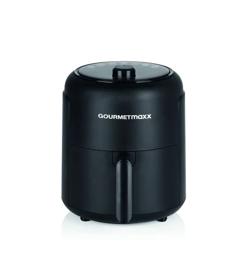"Hot air fryer, 2.3 l, 1000 watts, black image"