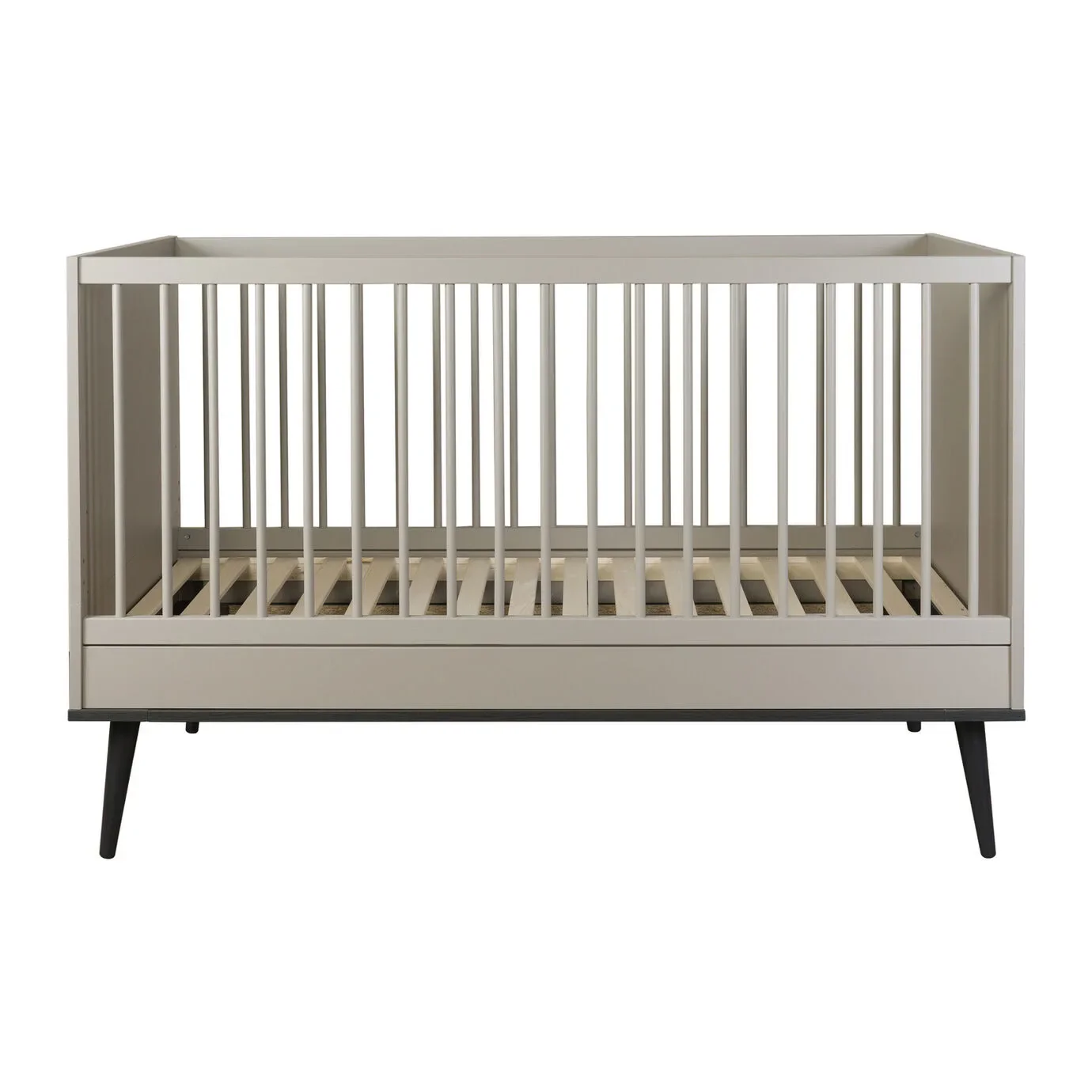 "Quax baby bed - flow 140 x 70 cm stone image"