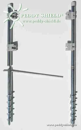 "Paravent screw ground anchor for lawn image"