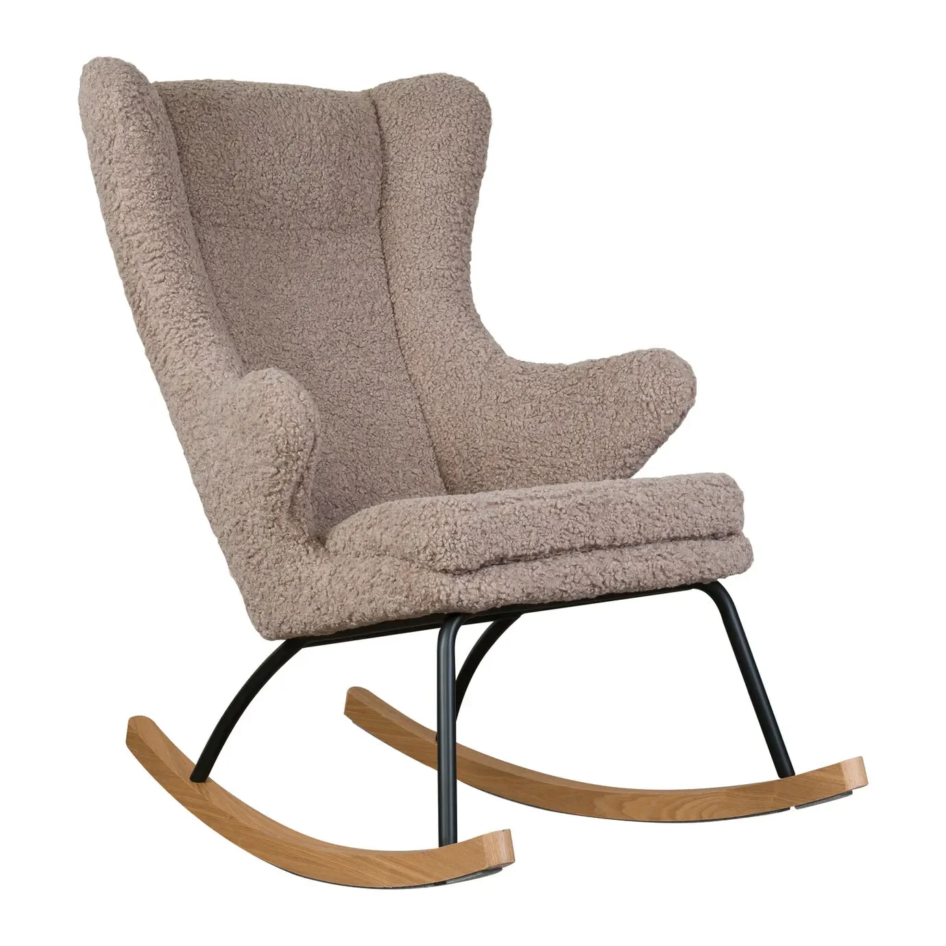 Quax rocking chair, armchair for breastfeeding - de luxe, Color: Stone