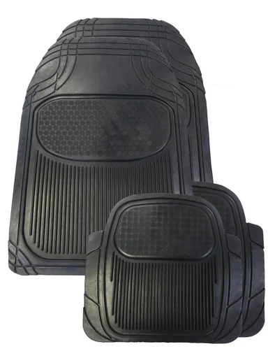 "Rubber mats "Luxury" - 4 pieces image"