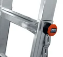 “TELEMATIC” RUNG-ARTICULATED TELESCOPIC LADDER 4x4 RUNGS