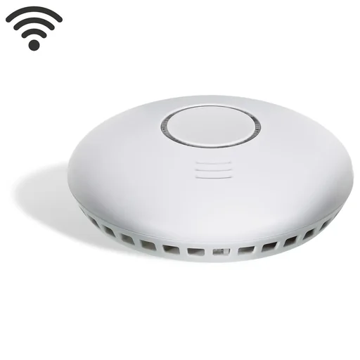 "Wireless smoke detector CC-80 with integrated heat detector image"