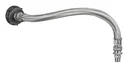 Connection set for IBC containers - with flexible reinforced hose