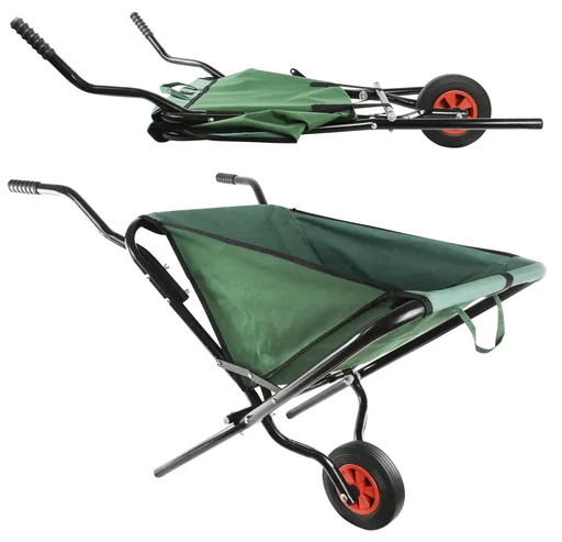 "Foldable wheelbarrow image"