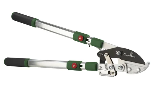 "Anvil pruning shears with ratchet and telescopic handle image"
