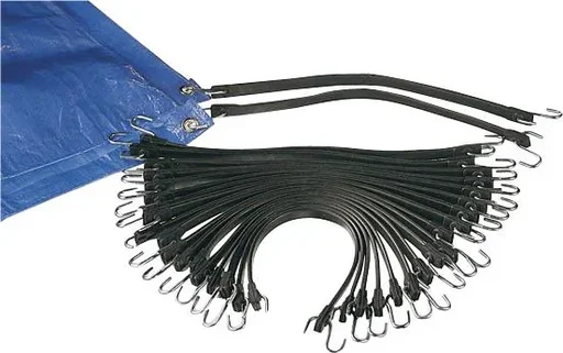 "Tarpaulin tensioners, 20 pieces for tarpaulins image"